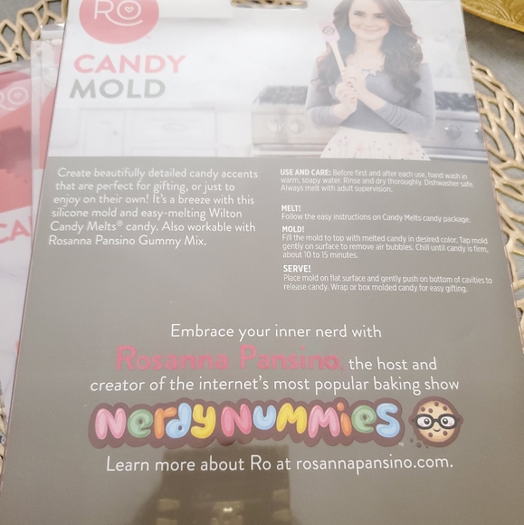 NIB ROSANNA PANSINO by Silicone Candy Heart Mold, - Picture 7 of 8